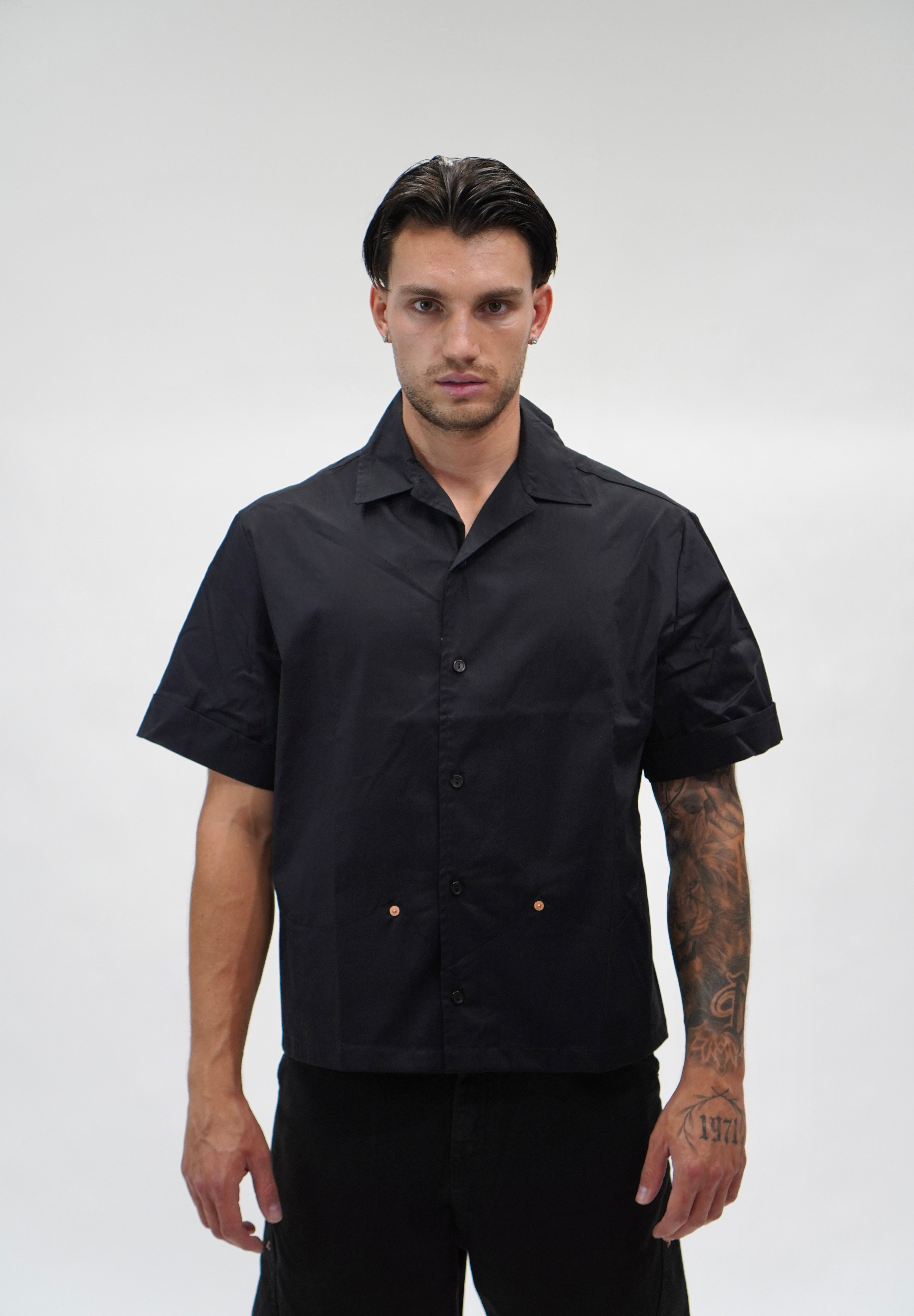 Camicia Hakama Black