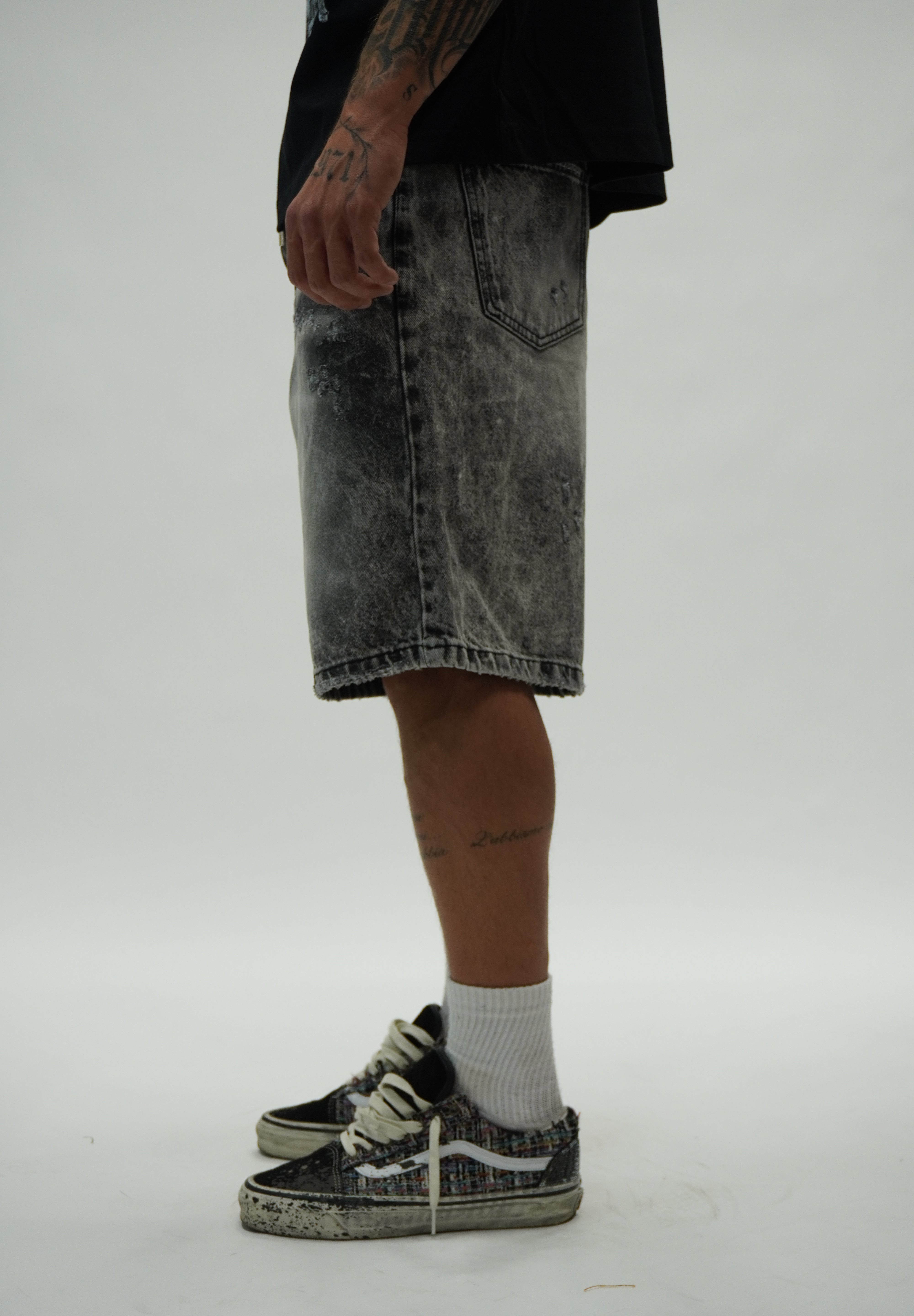 Short 02 Sabbiato Black
