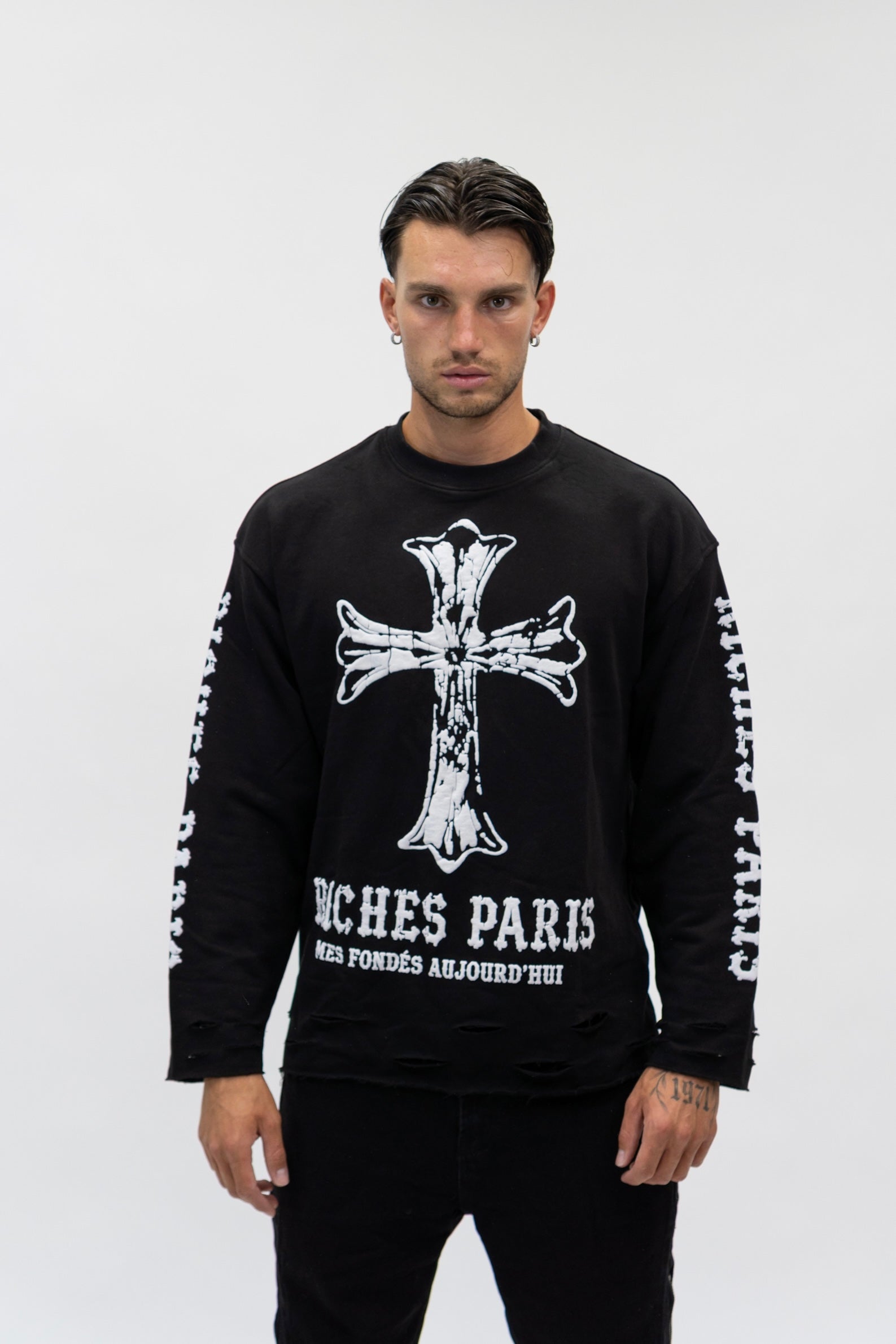 Longsleeve Chrome Black
