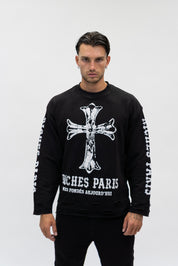 Longsleeve Chrome Black