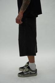 Jorts Varnish Wash Black