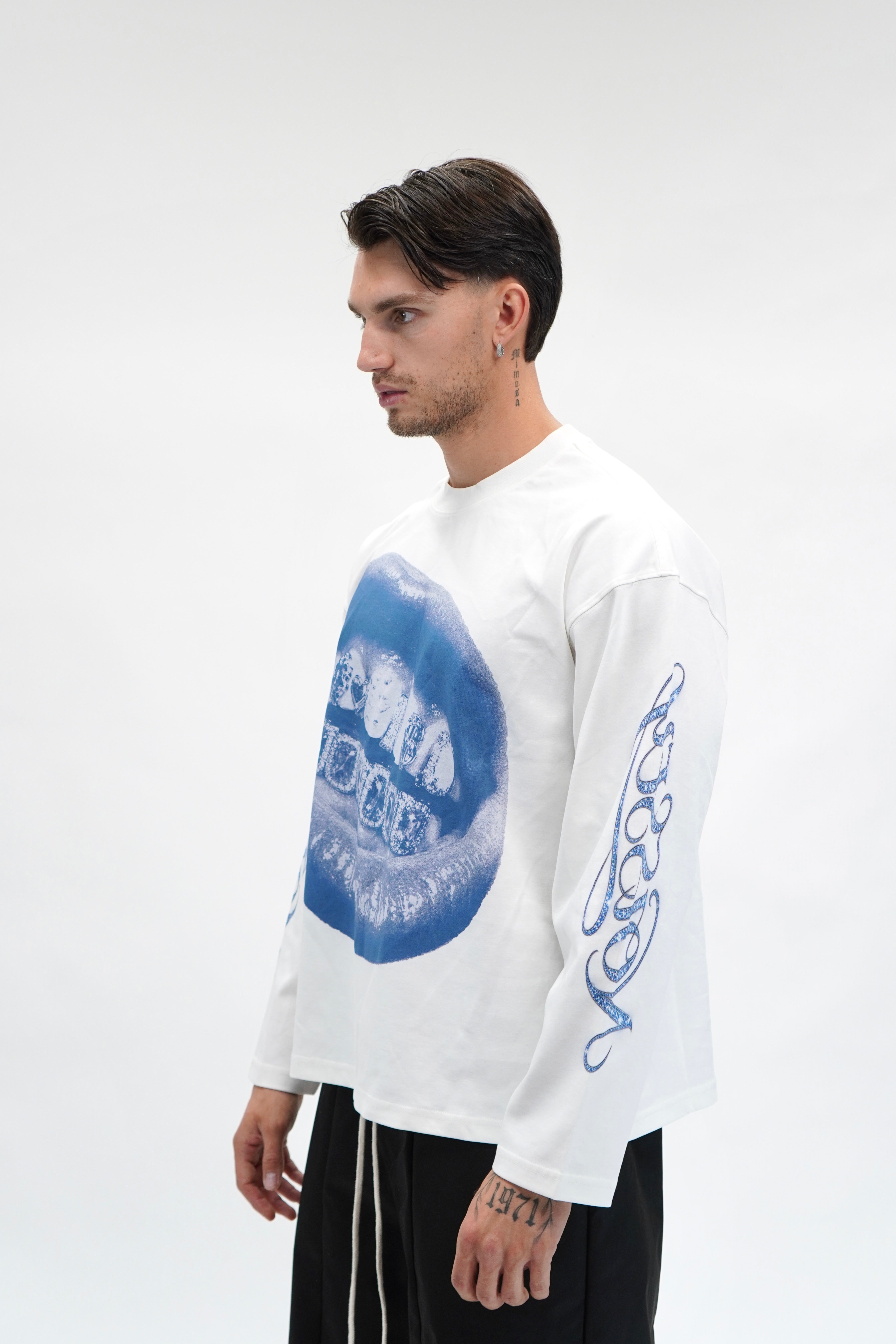 Longsleeve Noissey Blue Cyan Grillz