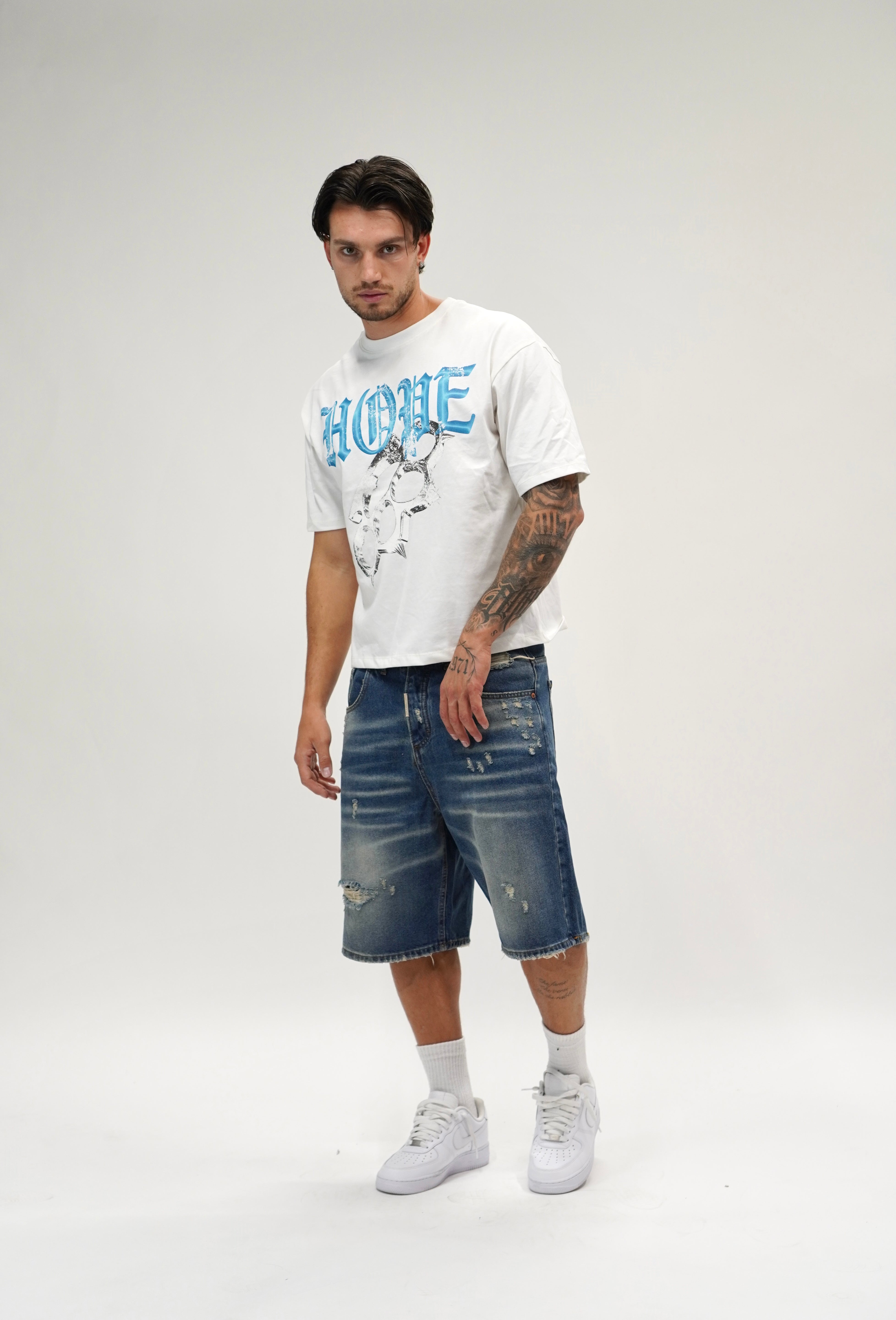 T-shirt Hope White