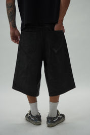 Jorts Varnish Wash Black