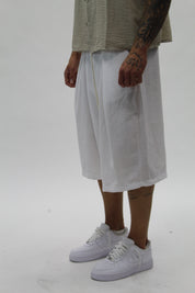 Bermuda Simil Lino White