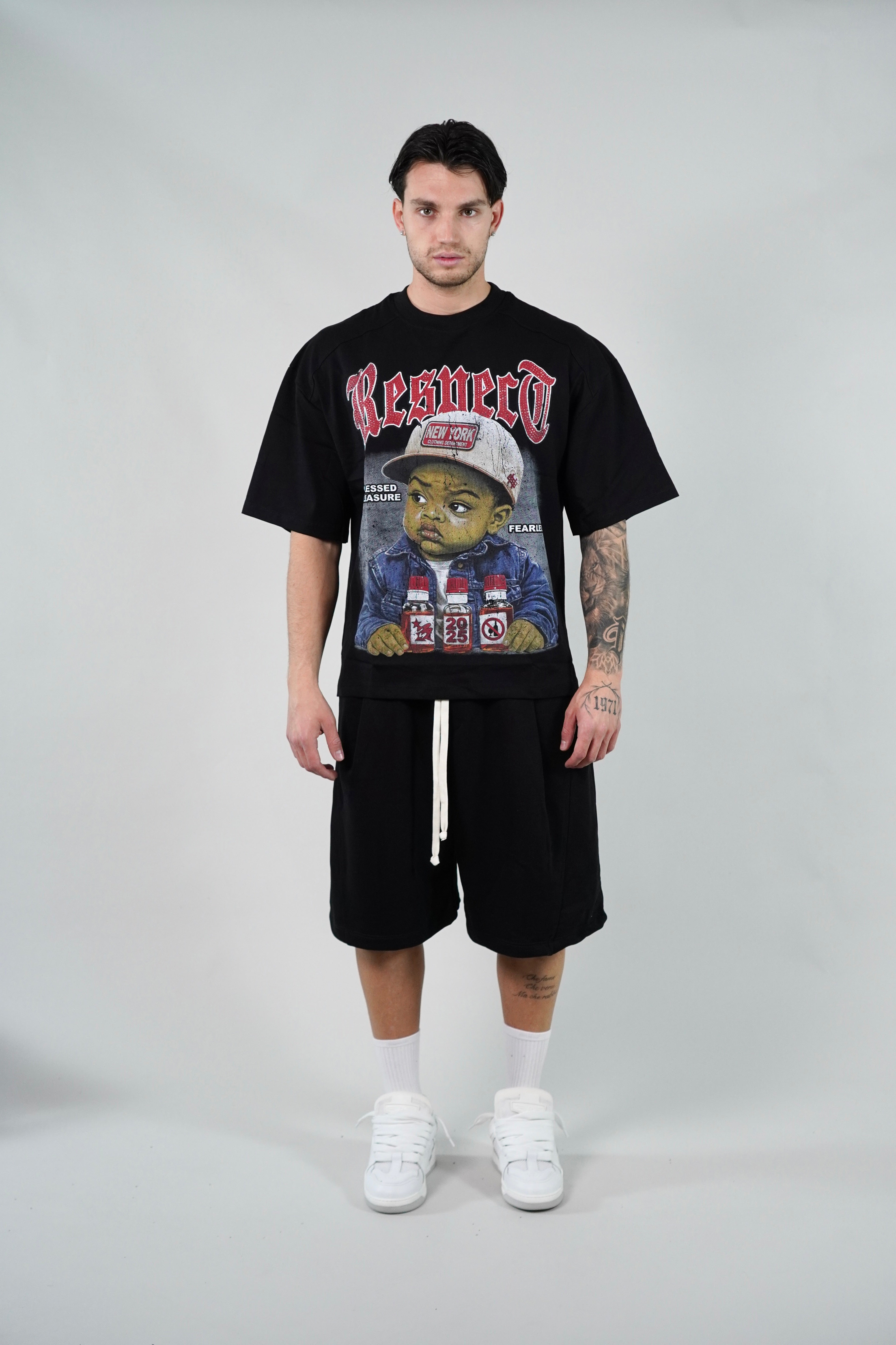 Bermuda Cotton Black