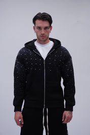 Hoodie Swarovsky Zip