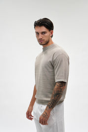 T-shirt Serafino Beige