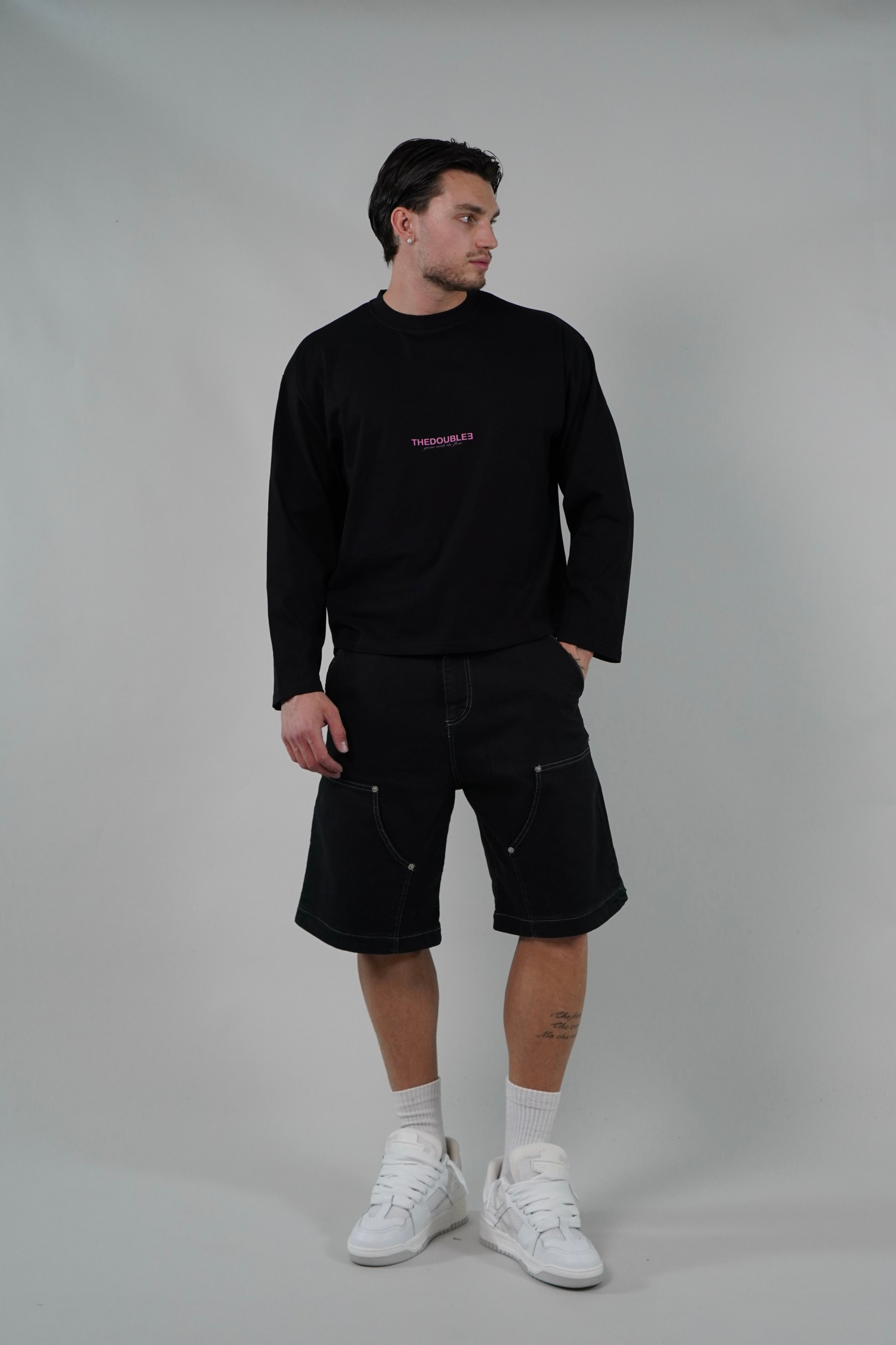 Longsleeve The Double E Black