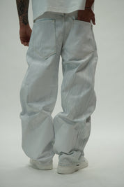 Varnish Wash Denim White