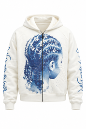 Hoodie Noissey Blue Braid