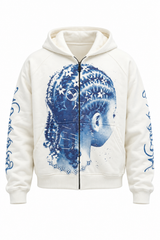 Hoodie Noissey Blue Braid