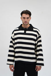 Polo Stripes Black & White