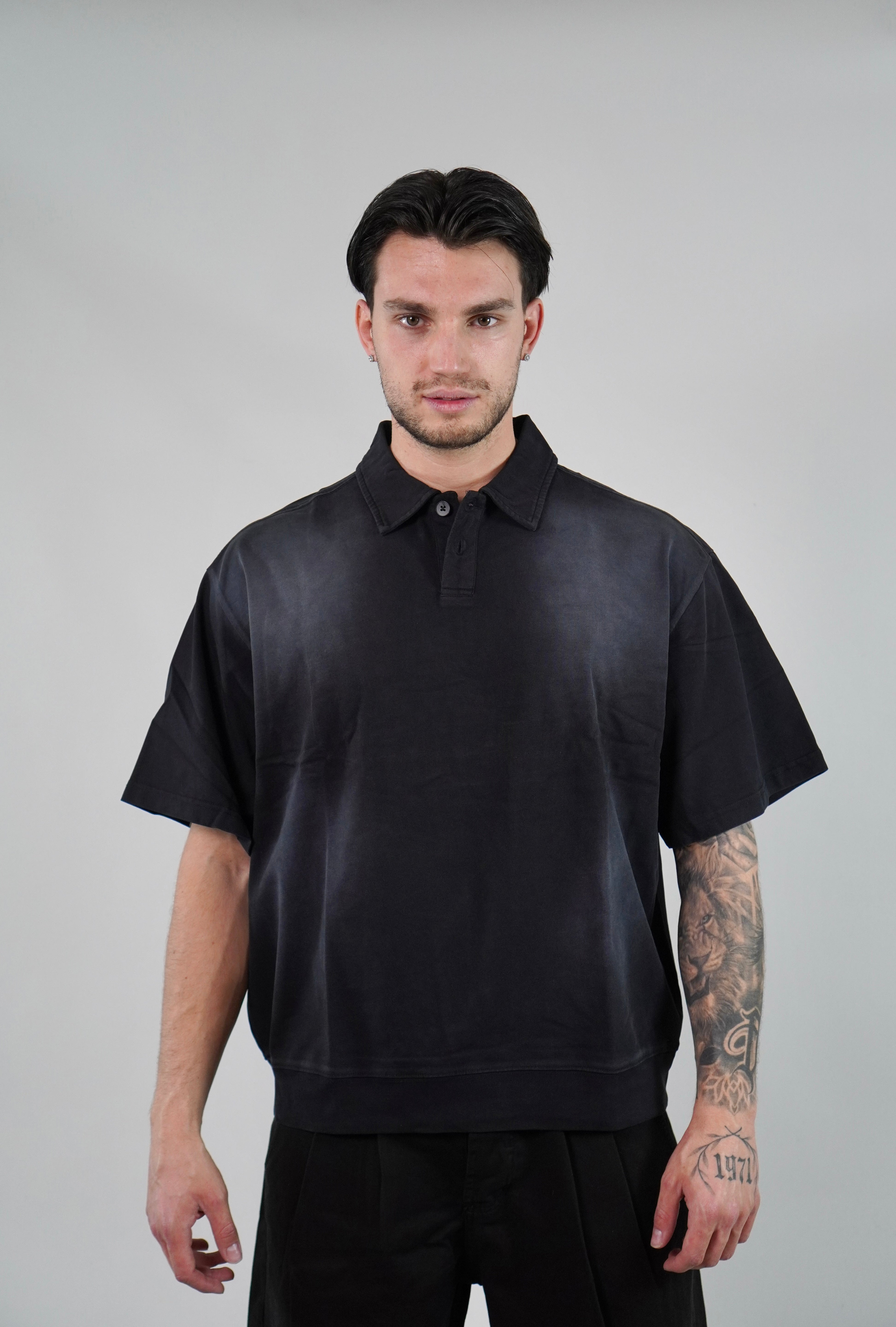 Polo Cotton Slave Black