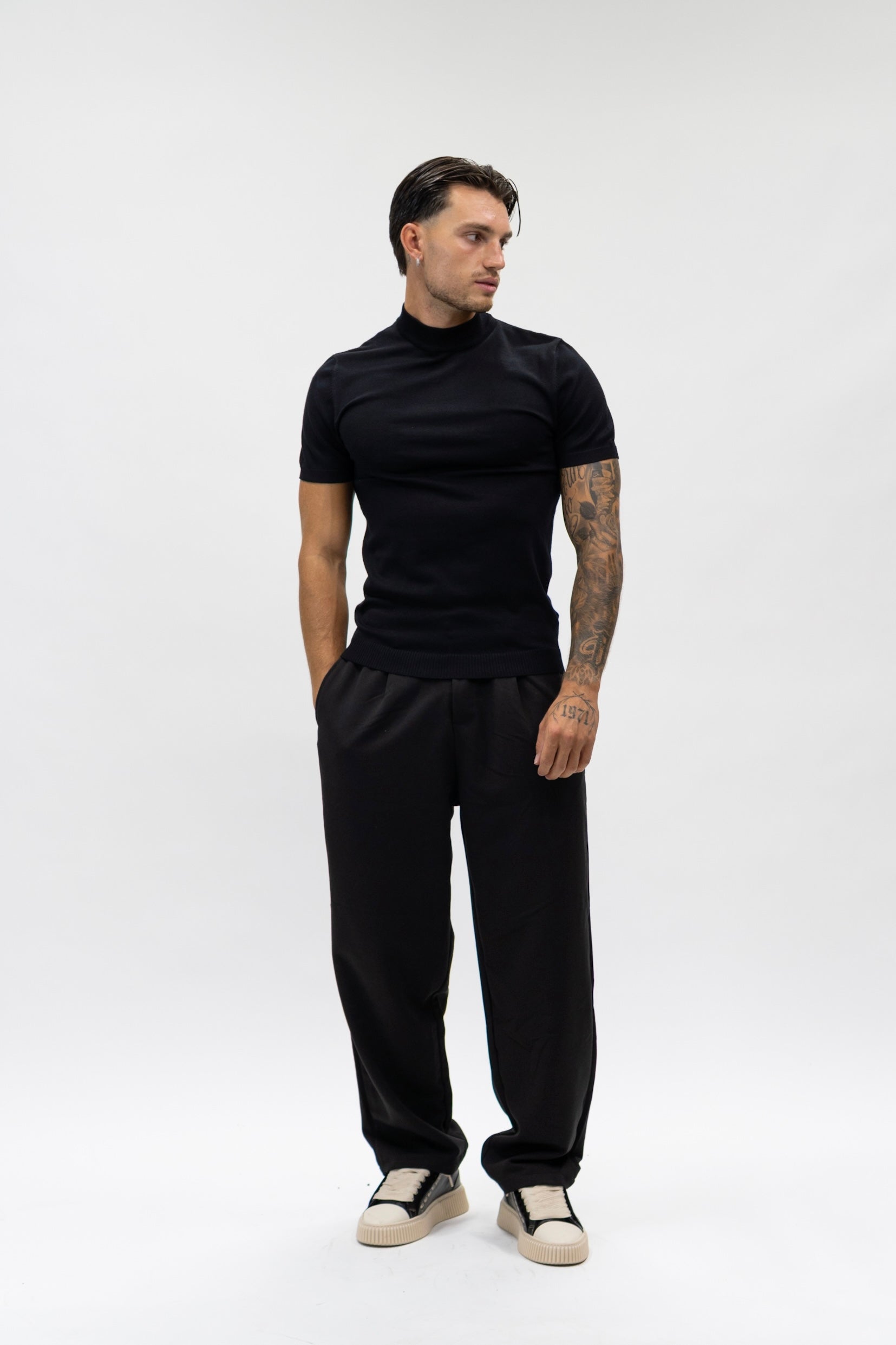 T-shirt Filo Black