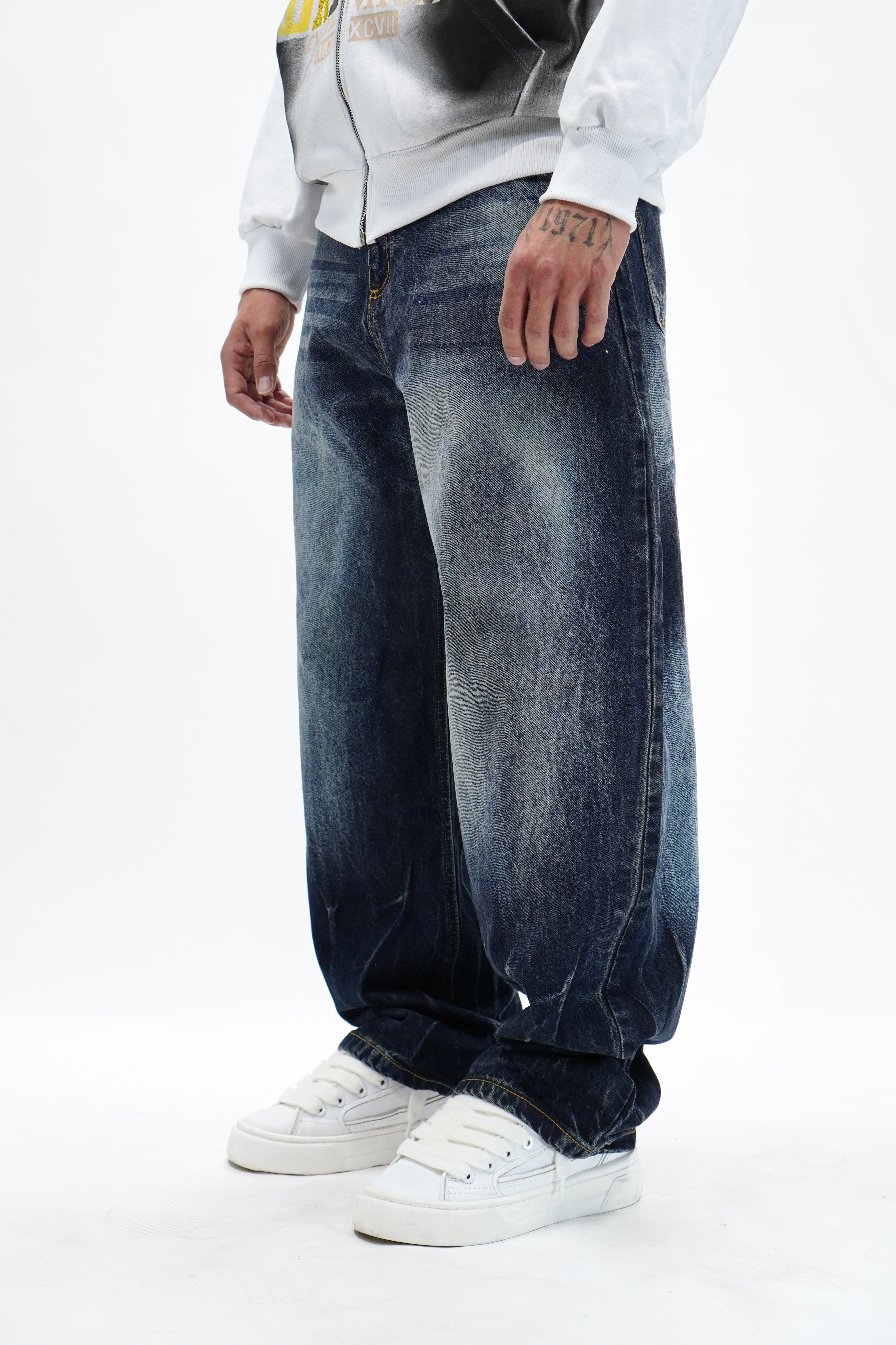 Jeans Baloon Blue Lightning