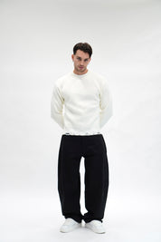 Maglione Rupture White