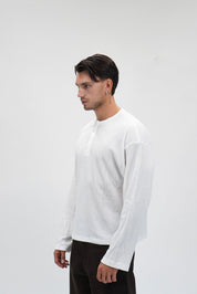 Longsleeve Thermal Serafino White