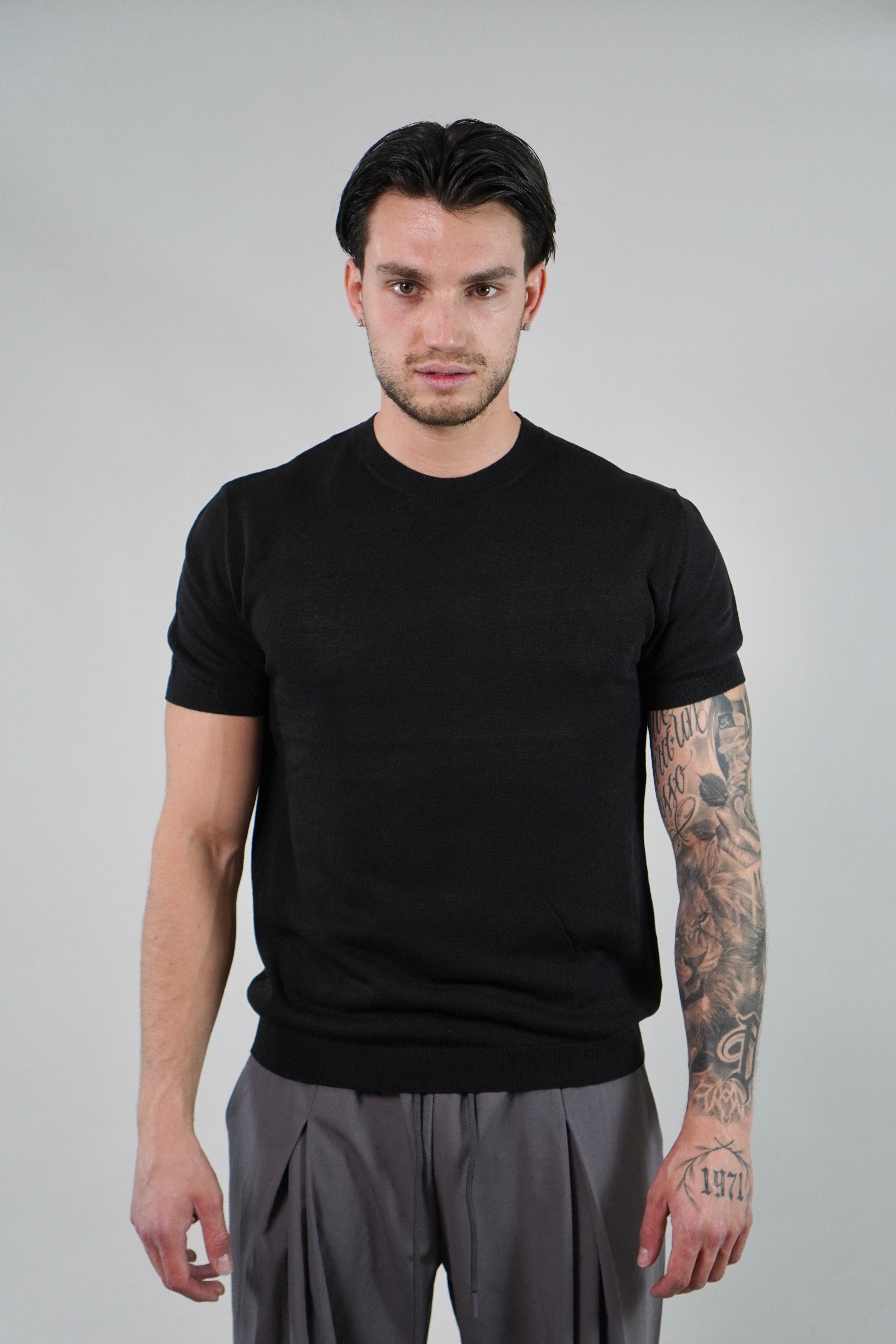 T-shirt Filo Black