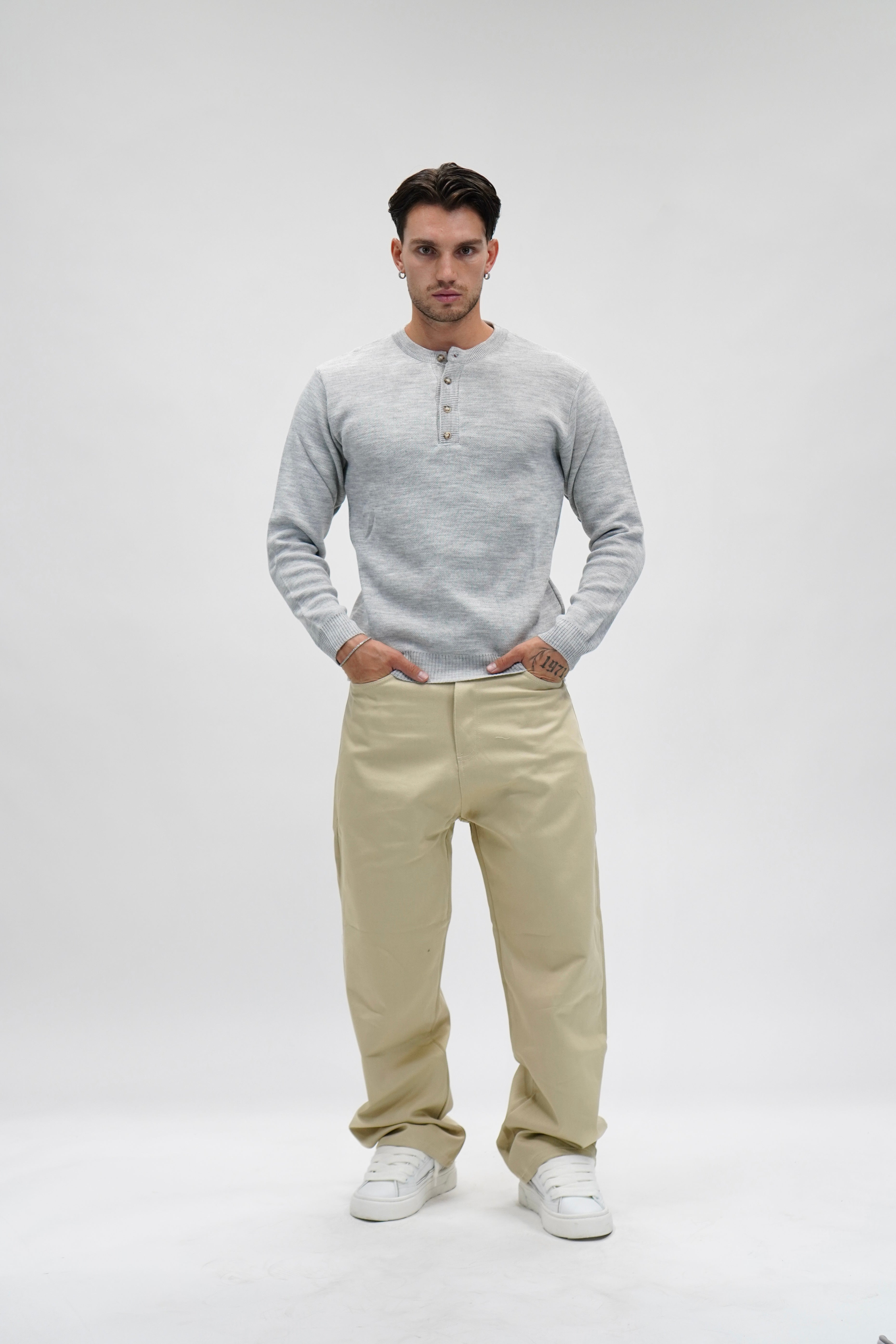 Maglione Serafino Grey