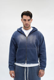 Hoodie Faded Blue