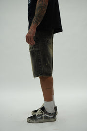 SHORT JEANS UOMO ART STRARCK BLACK