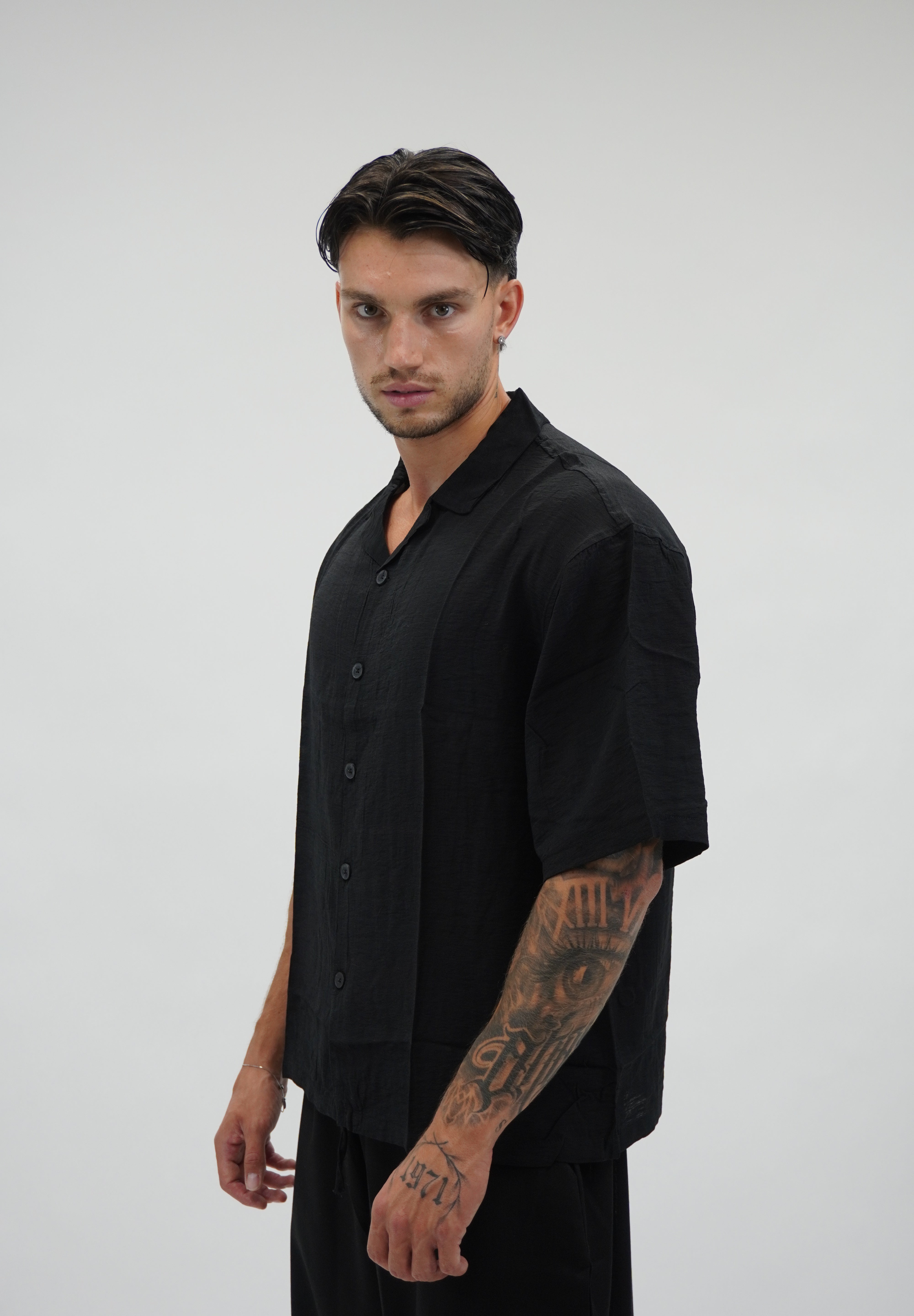 Camicia Santorini Black