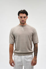 T-shirt Serafino Beige