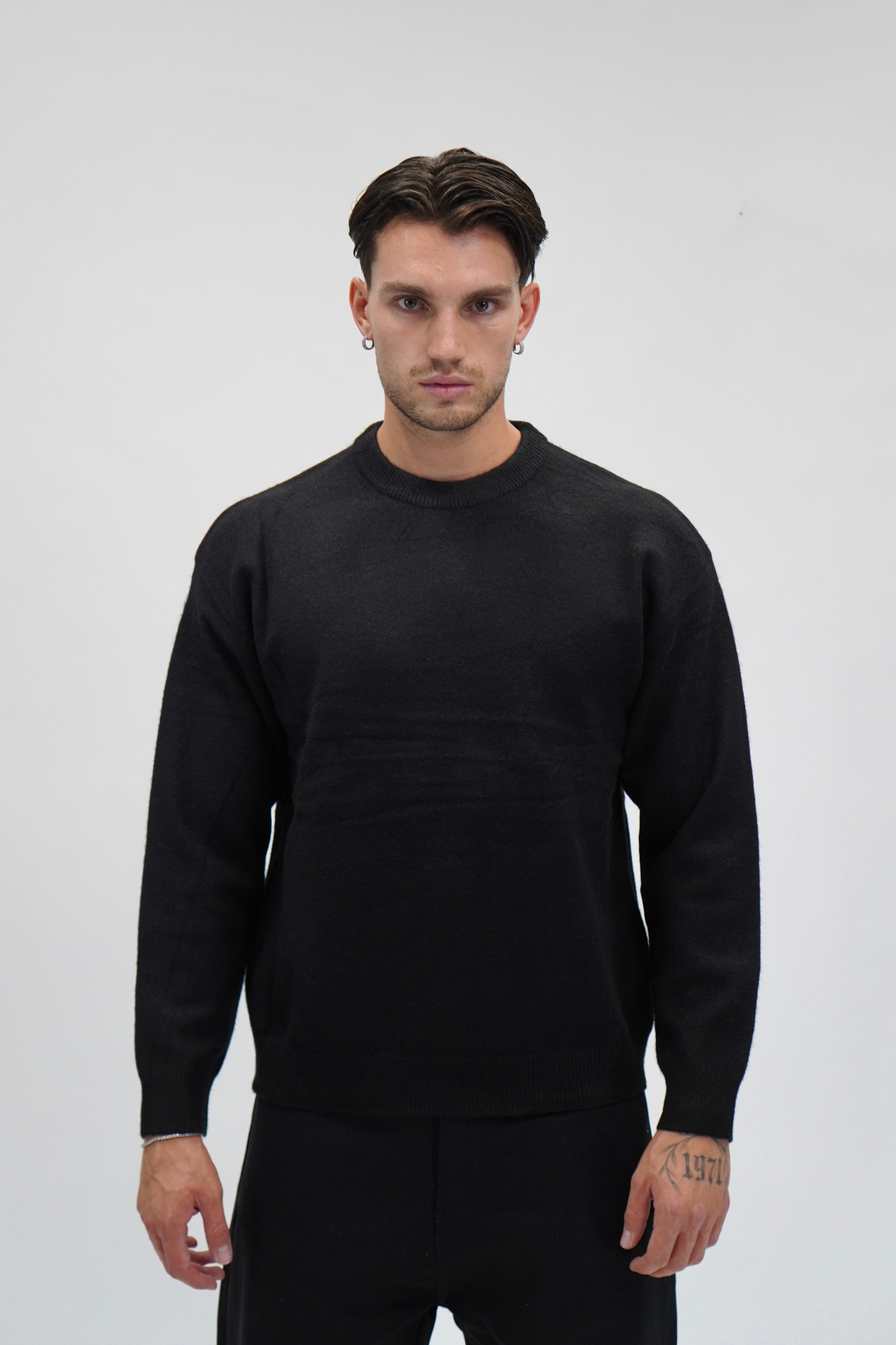 Maglione Cold Black