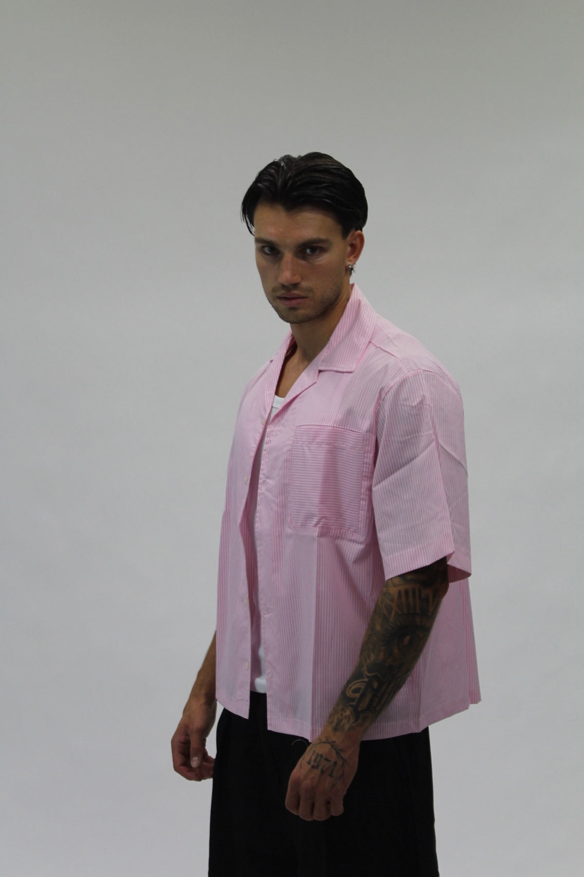 Camicia Boxy Hydo Pink