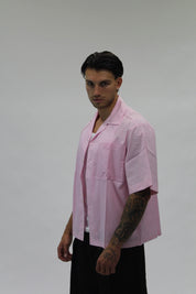 Camicia Boxy Hydo Pink