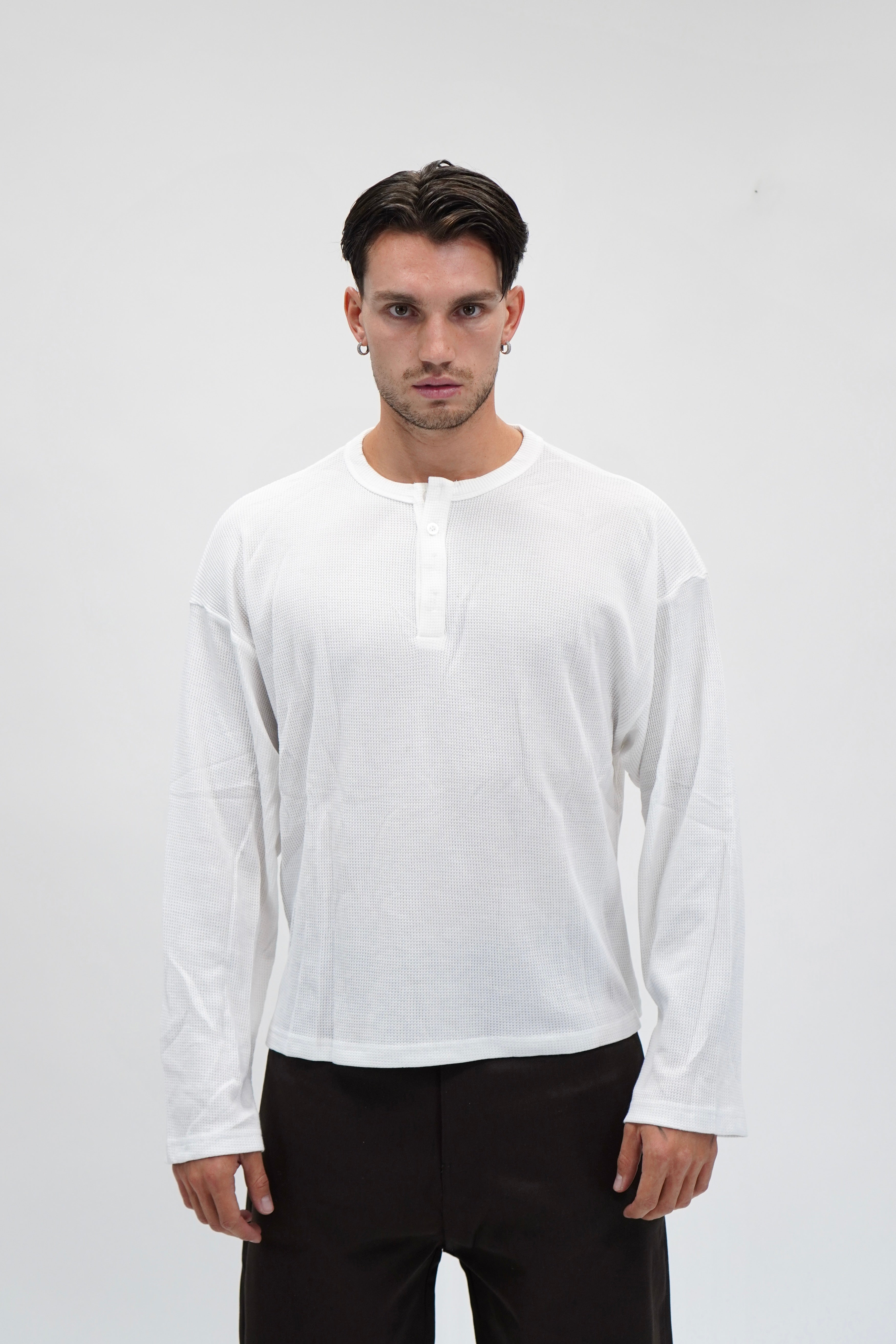 Longsleeve Thermal Serafino White
