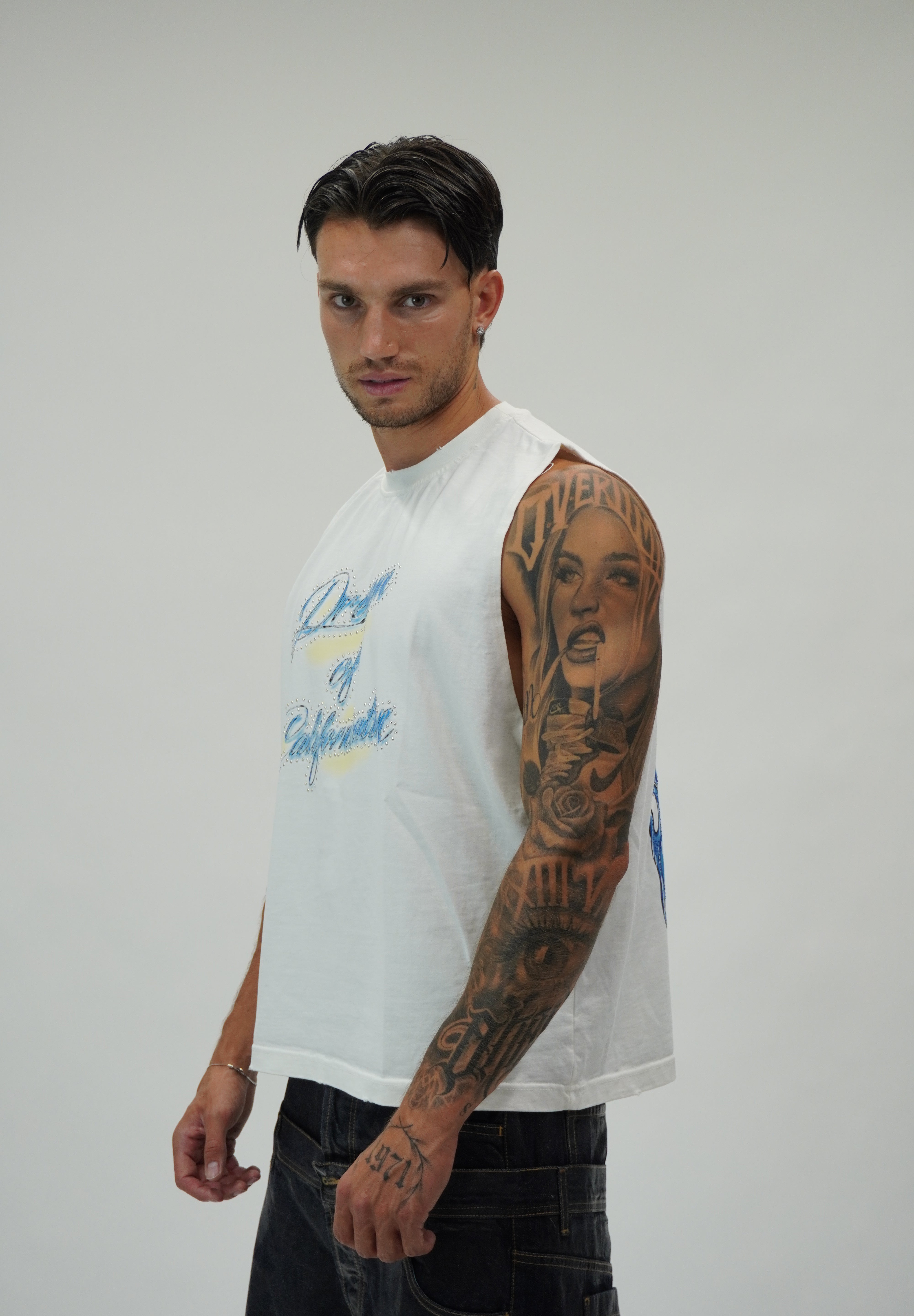 Canotta Bad Choppers White