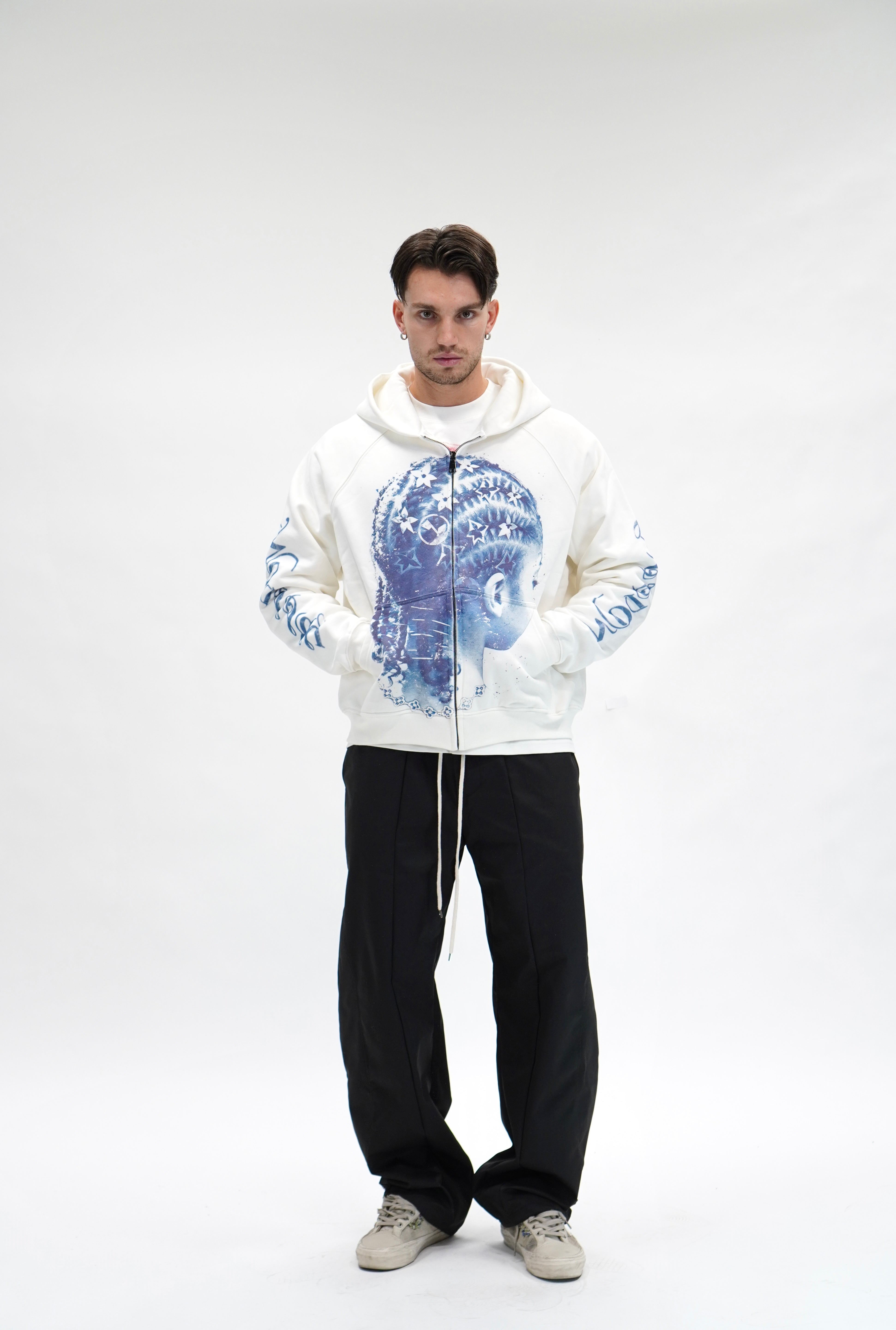 Hoodie Noissey Blue Braid