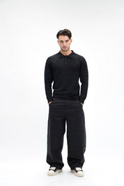 Polo Bottone Nera