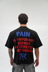 T-shirt Pain Black