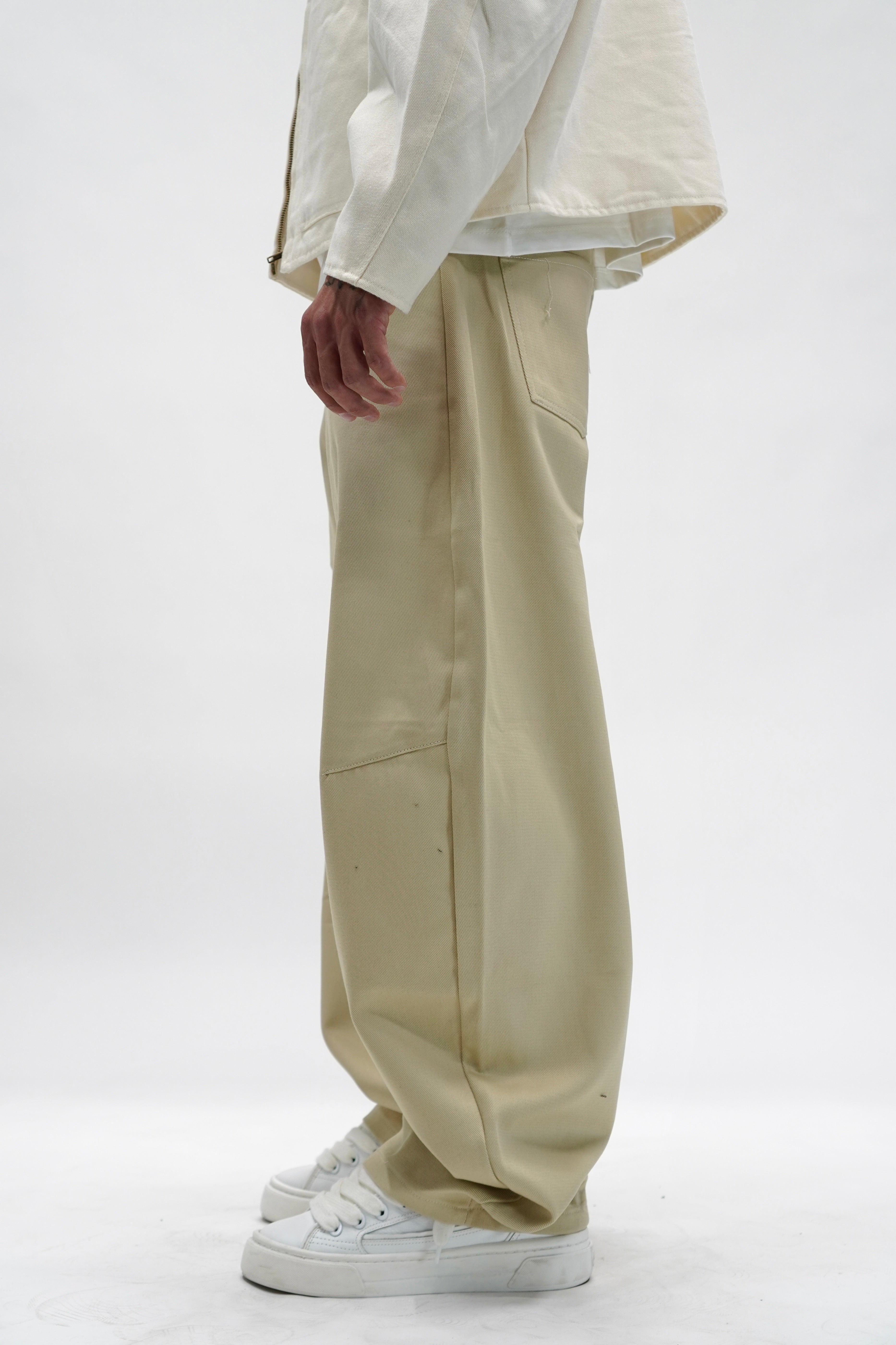 Jeans Baloon Beige