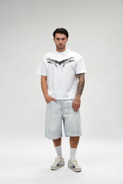 T-shirt Chrome White
