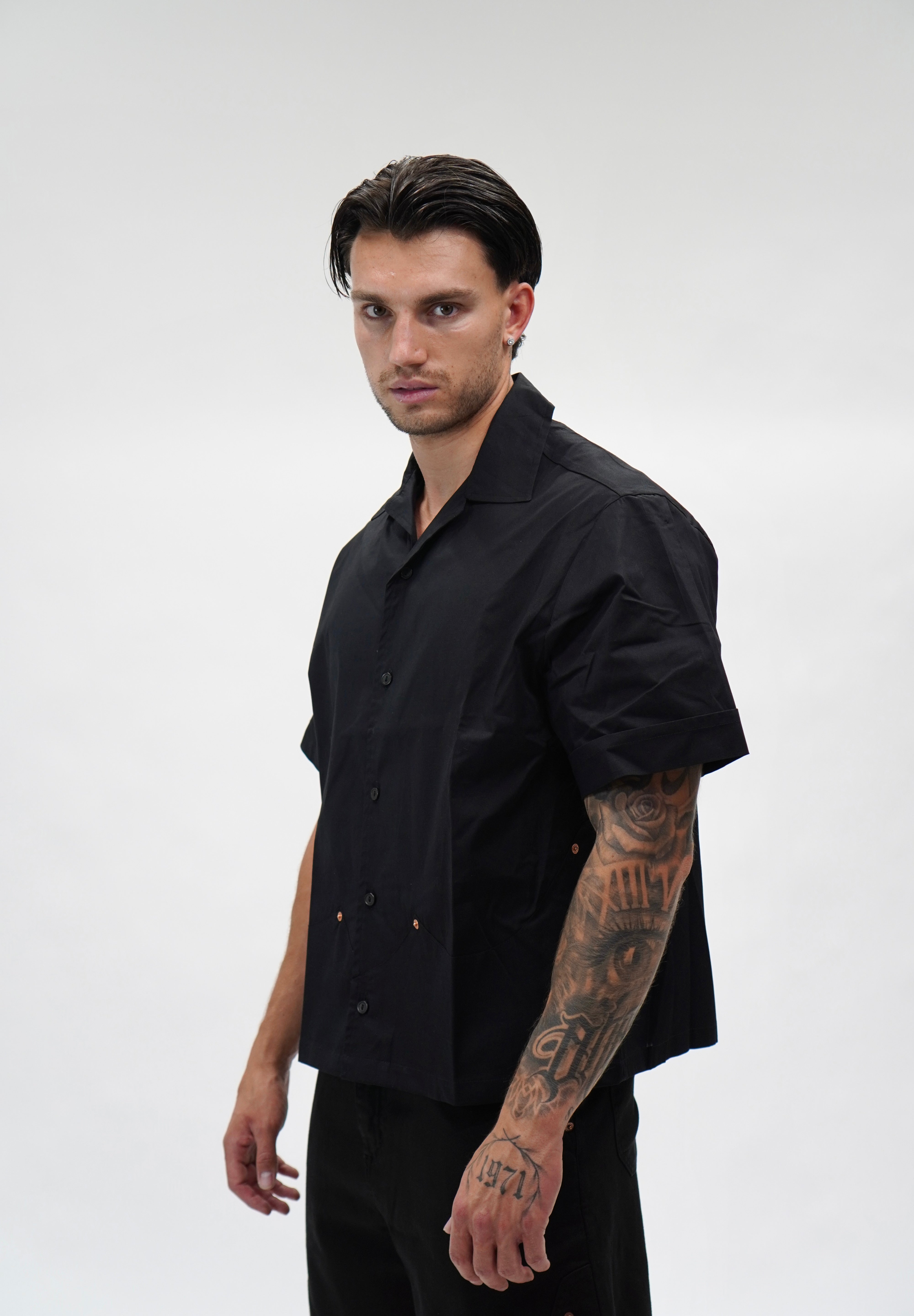 Camicia Hakama Black
