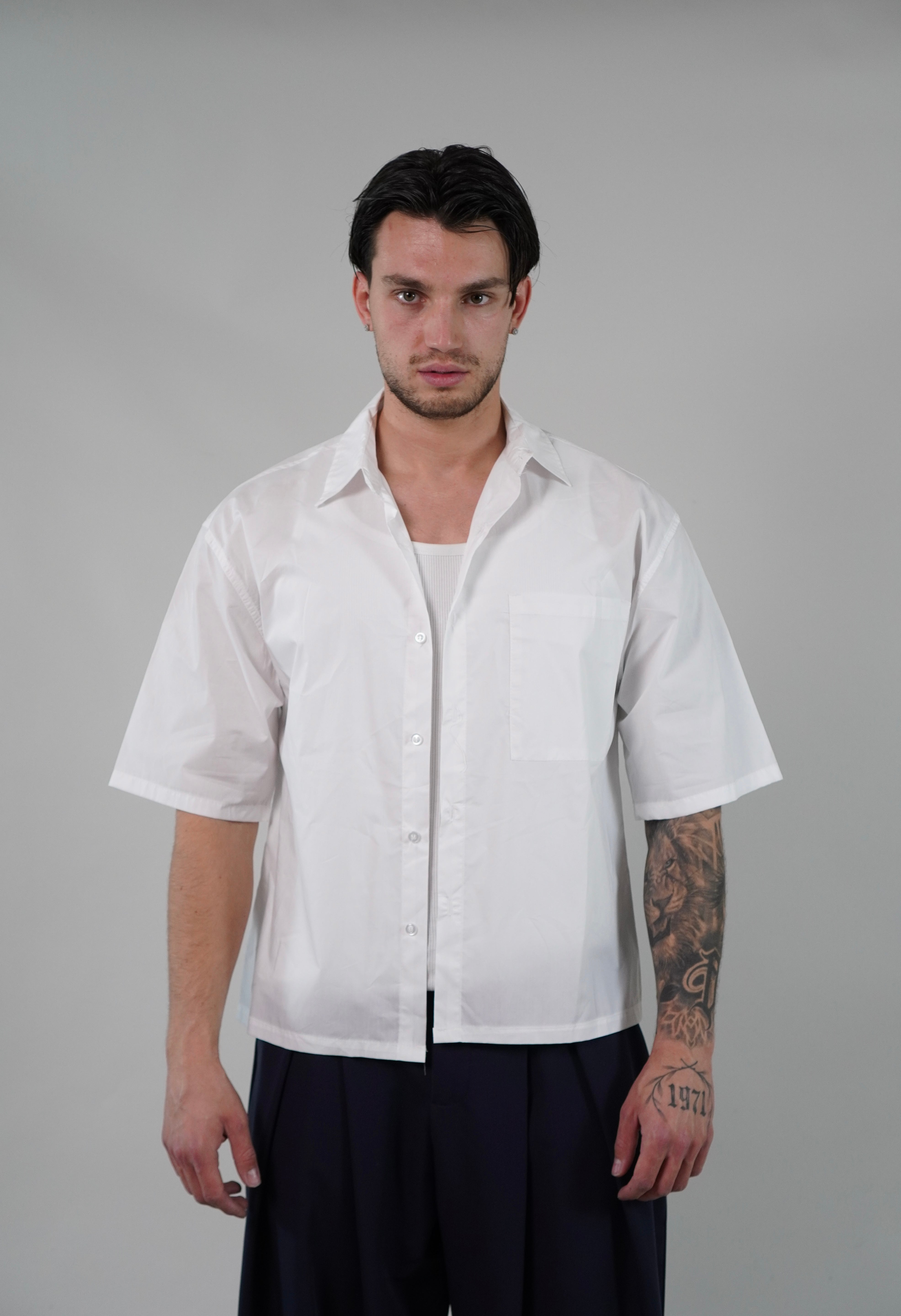 Camicia No Money White