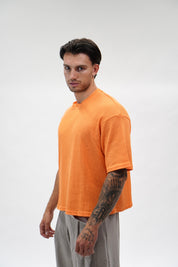 T-shirt Waffle Orange