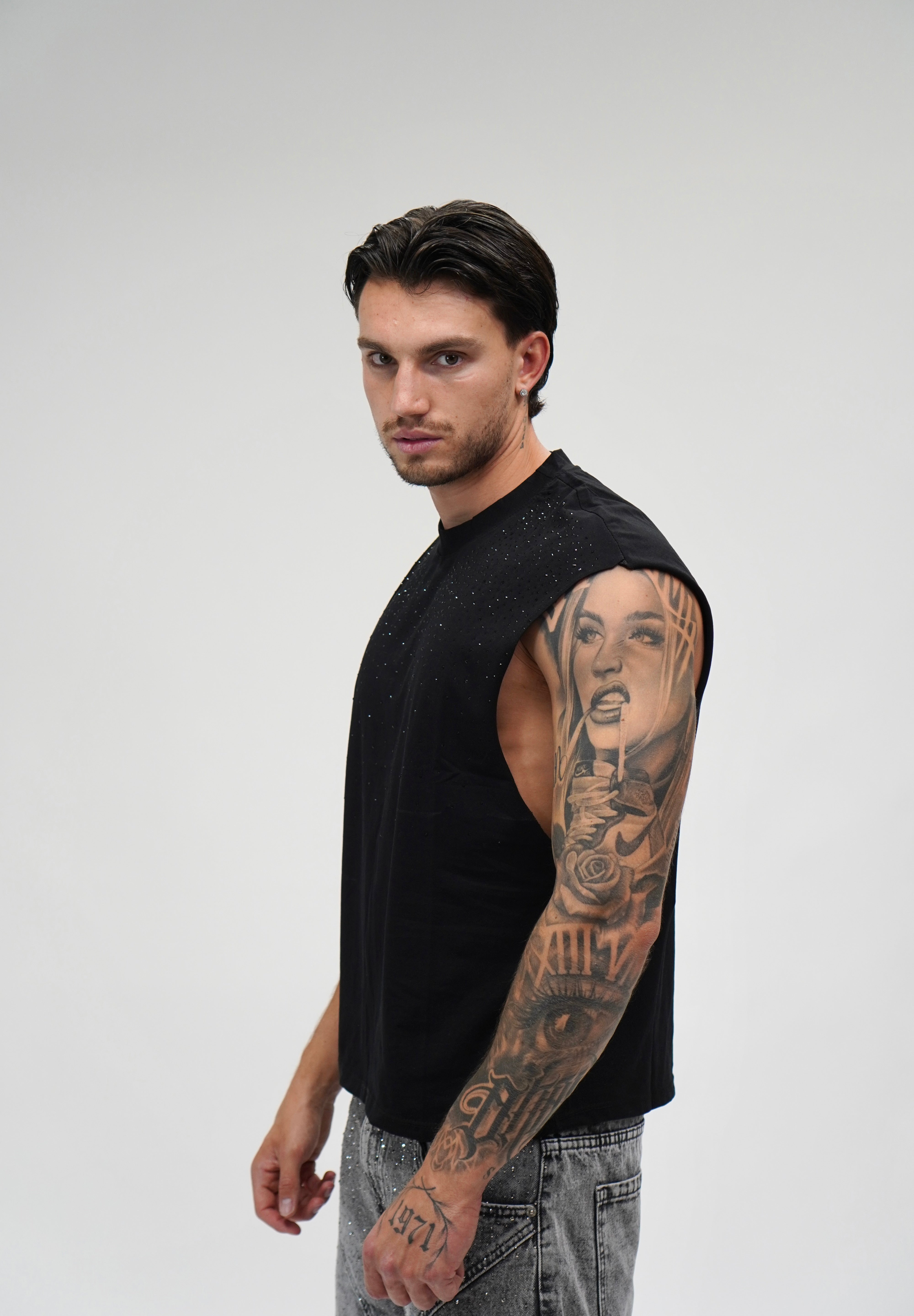 Canotta Brillant Black