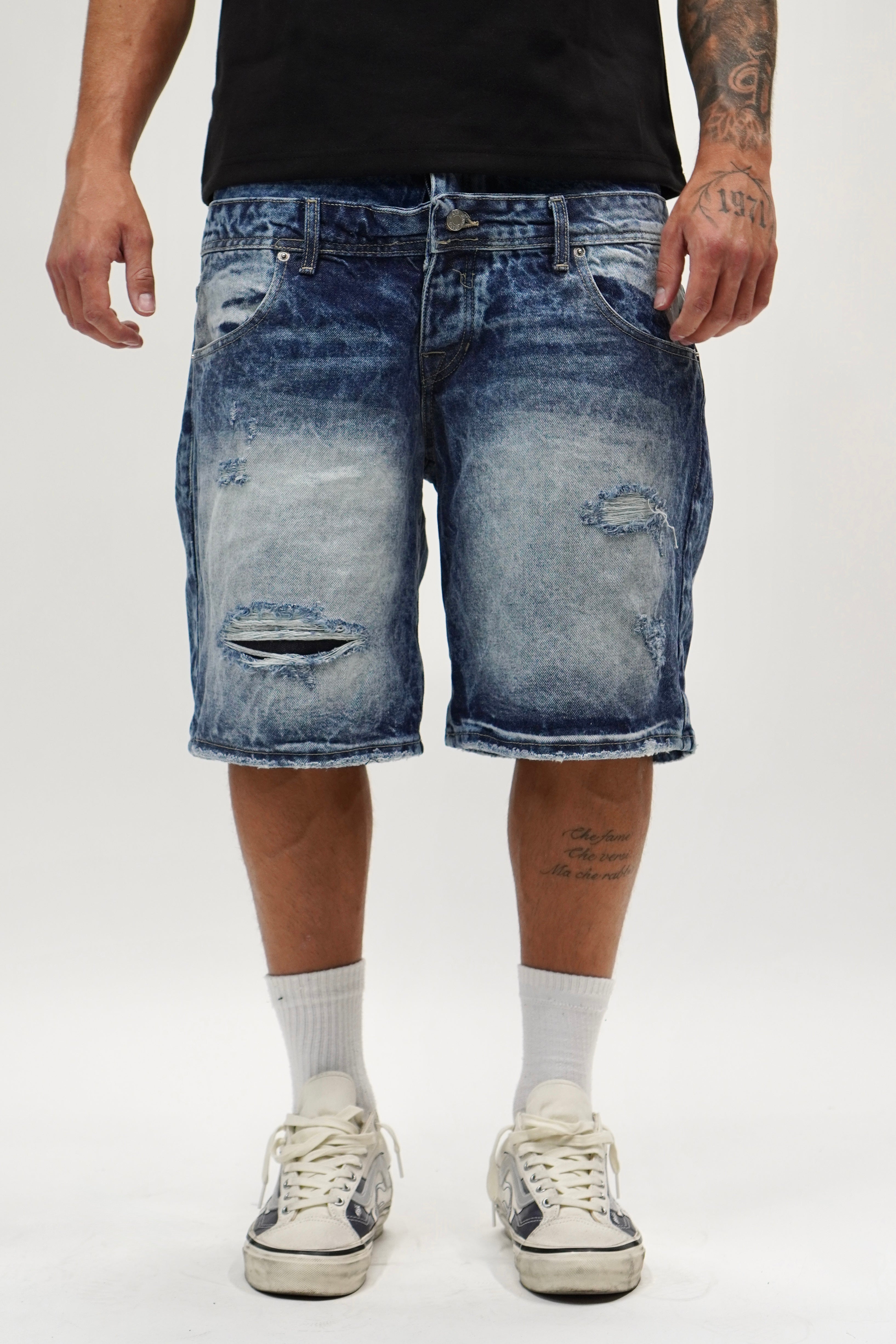 Jorts Double Blue