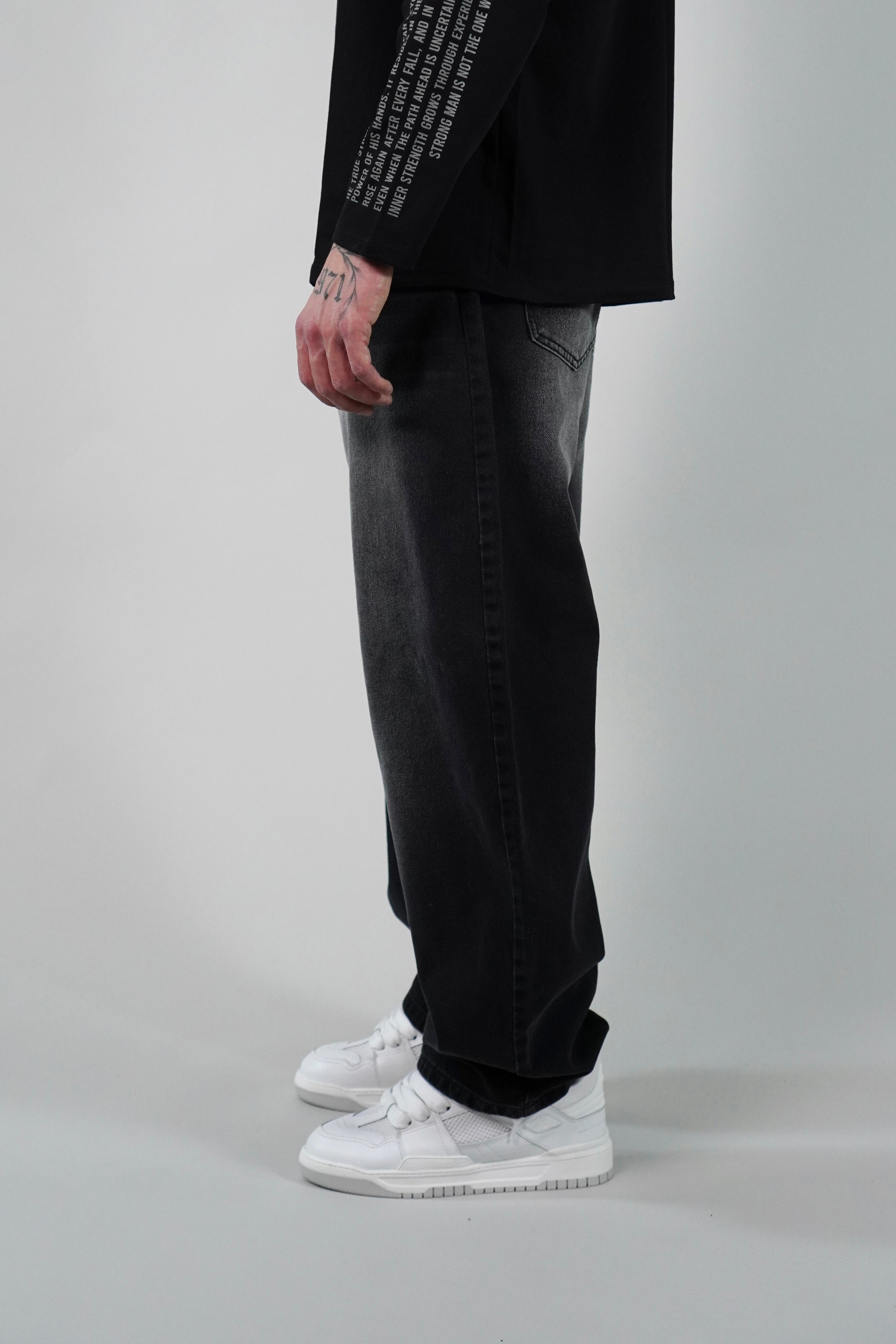 Jeans Baloon Smoke Gray