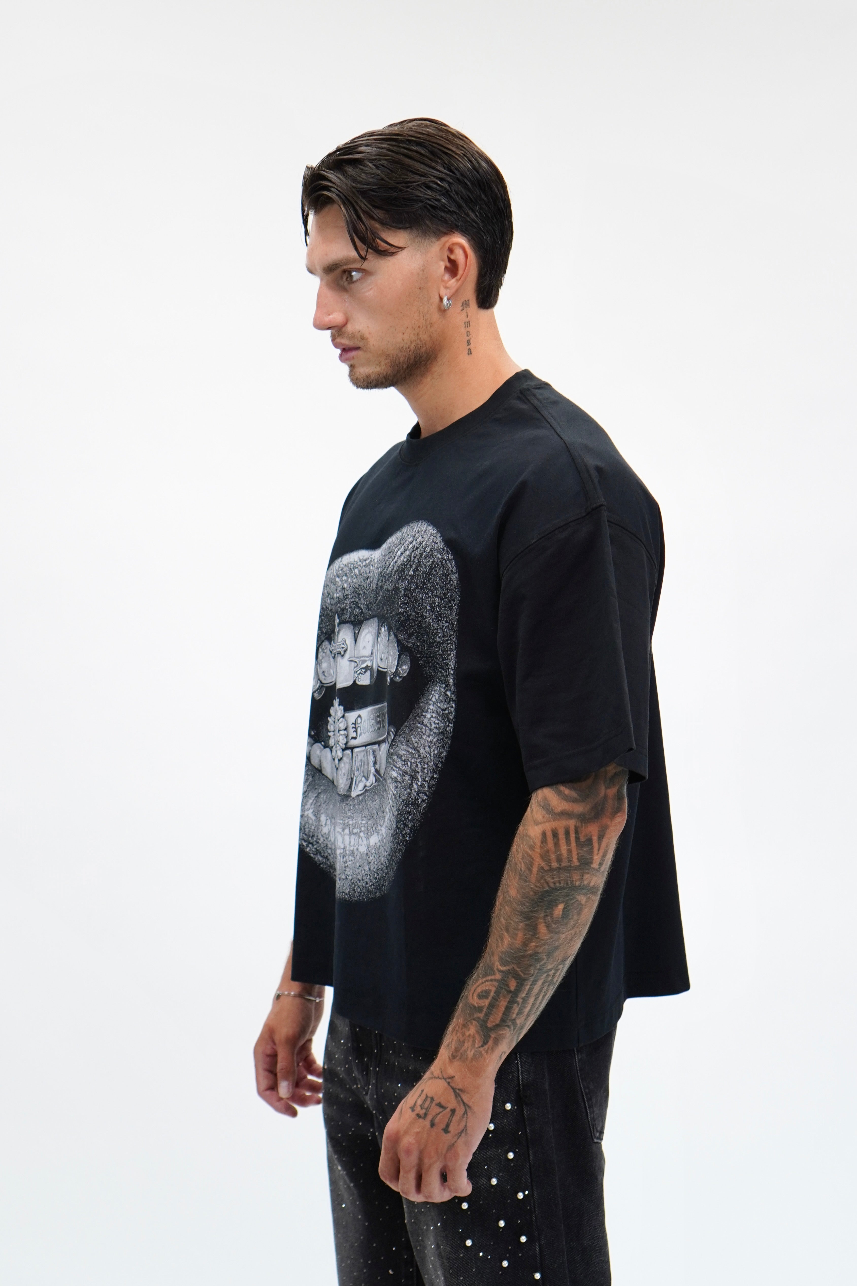 T-Shirt Drama Grillz Lips