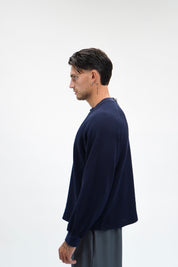 Longsleeve Waffle Raglan Blue