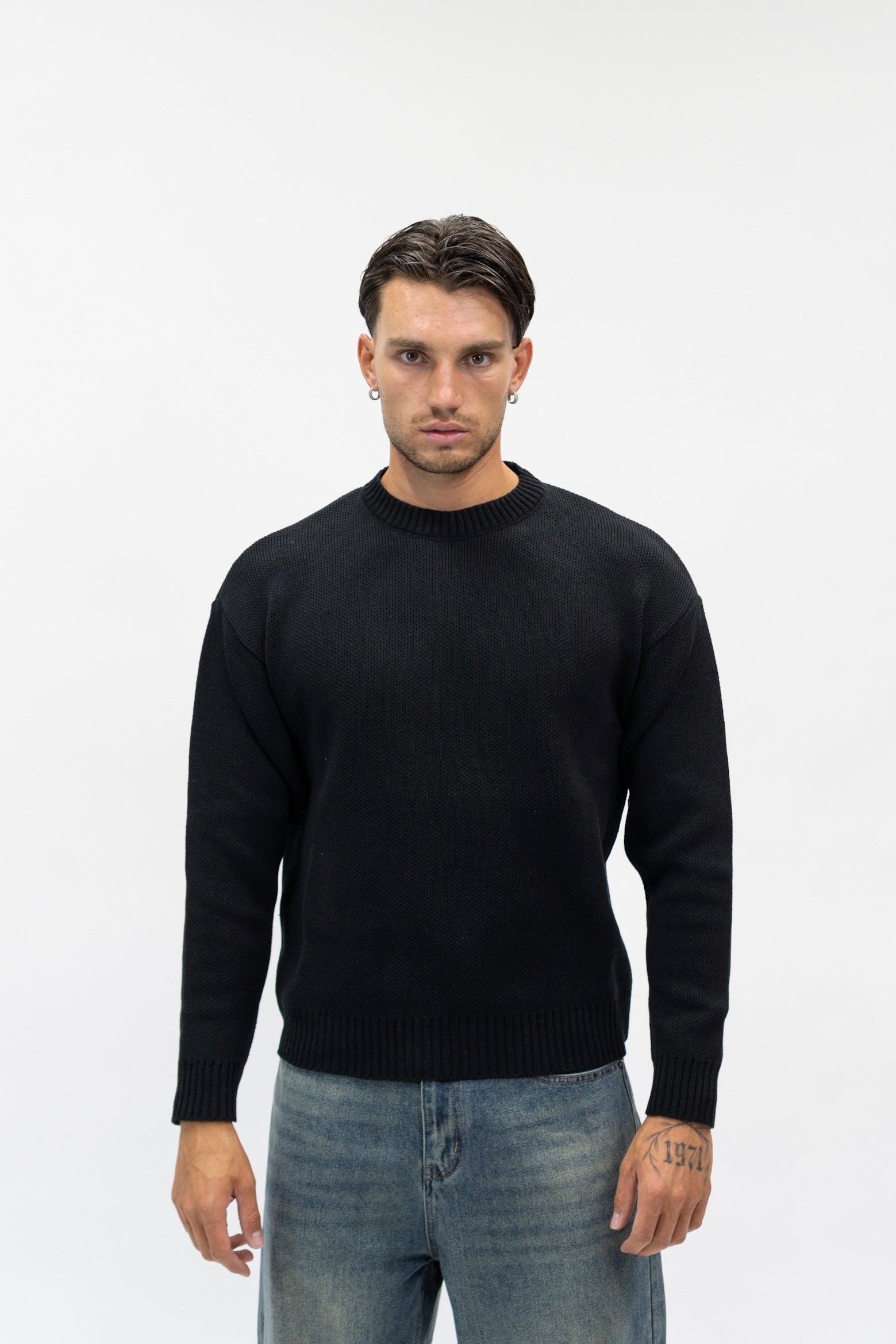 Maglione Cott Black
