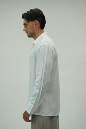 Camicia Simil Seta White