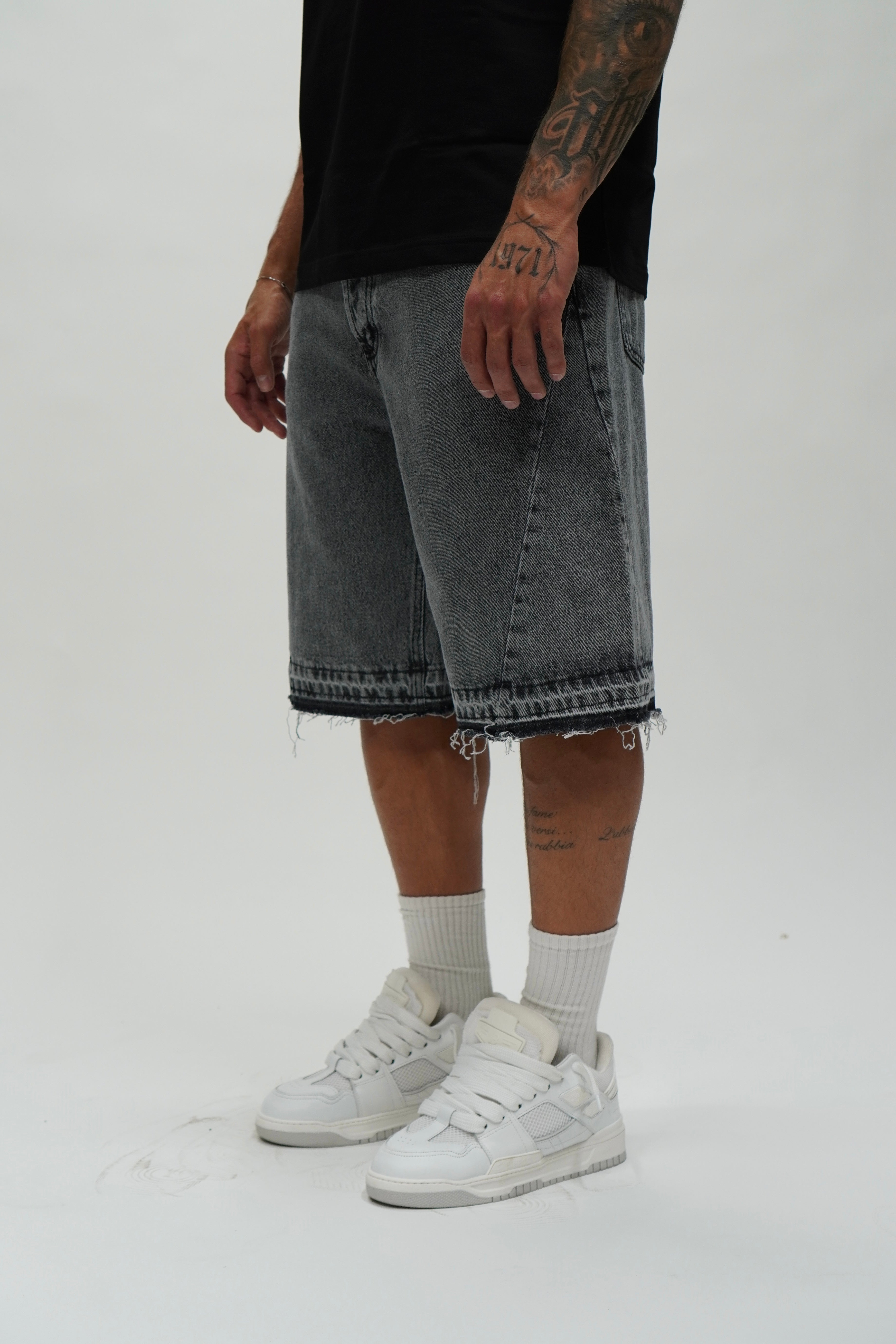 Jorts Flare Grey