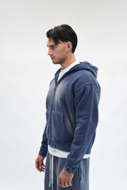 Hoodie Faded Blue